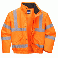 Blouson Respirant Hi-Vis doublure Mesh - Orange / S