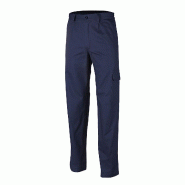 COVERGUARD Pantalon de travail en coton PARTNER Bleu marine M - FR (42/44) - M bleu textile 5450564005563