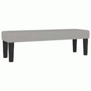 Helloshop26 - Banc banquette 100 x 30 x 30 cm tissu gris clair 02_0010682 - 3000587782723 Helloshop26 - Banc banquette 100 x 30 x 30 cm tissu gris clair 02_0010682 - 3000587782723