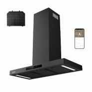 Hotte aspirante murale CIARRA A+++ 650 m³/h 90 cm WIFI + APP & Touch Control Boost VMB9102P - inox CBCB9102P Hotte aspirante murale CIARRA A+++ 650 m³/h 90 cm WIFI + APP & Touch Control Boost VMB9102P - inox CBCB9102P