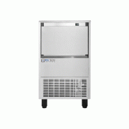 Machine à glaçons pleins - cubes de 12 g - 76 kg/24h - Stockage 20 kg | Ice Tech FD 70