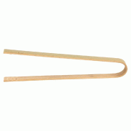 Pince bambou naturel 16cm - par 100