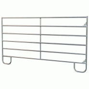 Rond de Longe Galvanisé - Solide, Modulable et Déplaçable - RDLONGE