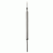 Sonde boule chaude Ø 3 mm avec fil et capteur de température pour déterminer la vitesse d'écoulement