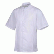 Veste de cuisine mixte col éponge manches courtes Siaka blanc T.3XL Robur - XXXL blanc 3609120436163 Veste de cuisine mixte col éponge manches courtes Siaka blanc T.3XL Robur - XXXL blanc 3609120436163