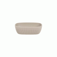ADRIER - CC-0192-BEIG - (Pack de 6 unités) - Bol rectangulaire 500 ml GN 1/9 - Beige - beige plastique CC-0192-BEIG