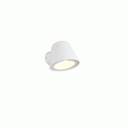 Applique murale extérieure GU10 1 lampe IP44 blanc métal compacte - Trio - BENI - blanc métal 4017807691566