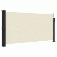 Auvent latéral rétractable crème 100x300 cm Modèle Calypso Nova - 4004265