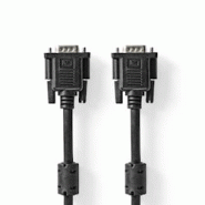 Câble Vga Vga Mâle - Vga Mâle 2,0 M Noir Usage Non Intensif Nedis - noir 3665476013120 Câble Vga Vga Mâle - Vga Mâle 2,0 M Noir Usage Non Intensif Nedis - noir 3665476013120