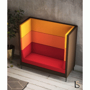 Canapé 2 places Push multi-color - Mobel Linea