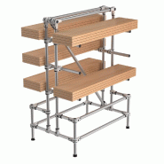 Cantilever 4 niveaux