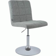 CLP Chaise de salle à manger Ricky en tissu Gris - gris textile 152603008 CLP Chaise de salle à manger Ricky en tissu Gris - gris textile 152603008
