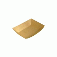COVR Barquette rectangulaire kraft 250 ml (250 unités) - 3701621910613 COVR Barquette rectangulaire kraft 250 ml (250 unités) - 3701621910613