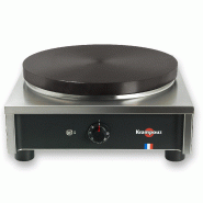 Crêpière électrique professionnelle carrée Ø 40 cm Confort 400V Krampouz