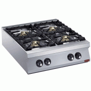 Cuisinière 4 feux vifs gaz -powerful - Diamond - 0615402624190