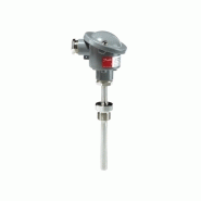 Das084z8210 - sonde pt100 avec tête de raccordement, raccord à visser sous extension - danfoss