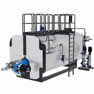 Production de vapeur EVOSTEAM 1 500kg/h à 10 000kg/h - Pression 12 ou 15 bar - Rendement > 90%
