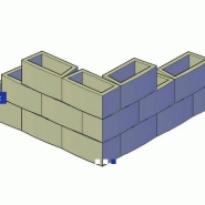 Gabion pour mur de soutènement