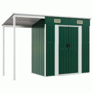 Helloshop26 - Abri de jardin cabane cabanon maison de stockage remise extérieur hangar outils robuste avec toit prolongé 277 x 110,5 02_0022221 - 30 Helloshop26 - Abri de jardin cabane cabanon maison de stockage remise extérieur hangar outils robuste avec toit prolongé 277 x 110,5 02_0022221 - 30