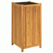 Helloshop26 - Jardinière bac lit surélevé plantes fleurs terrasse jardin avec doublure 50 x 50 x 100 cm bois massif d'acacia marron 02_0038135 - 30 Helloshop26 - Jardinière bac lit surélevé plantes fleurs terrasse jardin avec doublure 50 x 50 x 100 cm bois massif d'acacia marron 02_0038135 - 30