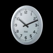 Horloge analogique intérieure 60 cm - 230V - Réceptrice DHF - Boîtier blanc - Affichage heure-minute - BODET