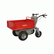 Mini dumper électrique 500kg 211L plateau basculant par vérin cloison amovible batterie 48V / 32Ah Torros MEP502 Mini dumper électrique 500kg 211L plateau basculant par vérin cloison amovible batterie 48V / 32Ah Torros MEP502