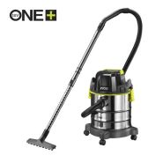 One+™ - aspirateur à eau - ryobi  - jusqu'à 82 air watts d'aspiration