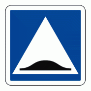 Panneau C27 - Indication ralentisseur