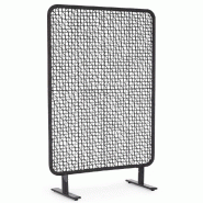 Paravent Babilo 120 x 50 x 180 cm anthracite JX55/noir