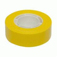 Apli Lot de 8 Ruban adhésif couleur, 19mm x 33m, jaune - jaune papier 12274