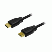 LogiLink Câble HDMI 1.4, A mâle - A mâle, 1,5 m - noir 4052792008098
