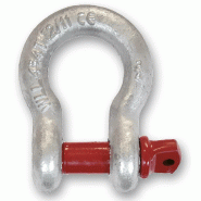 Manille lyre en acier galvanisé 3,25t avec piton à œil - chapuis - klb204 - 842122 Manille lyre en acier galvanisé 3,25t avec piton à œil - chapuis - klb204 - 842122