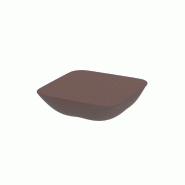 Table basse design PILLOW - grenat