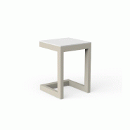Table basse Posidonia en C - écru