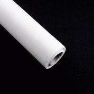Tissu Krepp ignifugé M1 blanc 1,20x10m - matière crépon