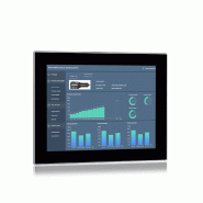 Panel PC industriel fanless 12.1" - EVI-J012SAC - pour automatisation, supervision et intégration machine