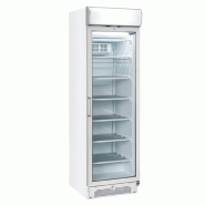 Armoire congélateur vitrée blanche 300 L - avec canopy | Coolhead - TNG390C