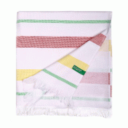 Benetton - Serviette de Bain 80X165Cm 350Gsm 100% Coton Rainbow Be - multicolore BE308