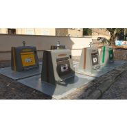 Conteneur d'apport volontaire enterré avec cuvelage en béton de classe XS3 Conteneur d'apport volontaire enterré avec cuvelage en béton de classe XS3