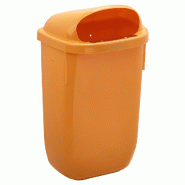Corbeille murale XERIOS 50 litres - Orange_0