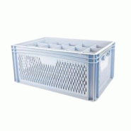 GILAC Caisse de transport pour verres 107 mm de diamètre - 15 verres - 4 formats - 52 L - Gris G627015 - gris 3573678700697 GILAC Caisse de transport pour verres 107 mm de diamètre - 15 verres - 4 formats - 52 L - Gris G627015 - gris 3573678700697