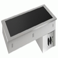 KBS Gastrotechnik KBS Plaque chauffante encastrable Gn 4/1 Prêt à brancher 1455x700x190 mm 230 Volt - 4059395022773