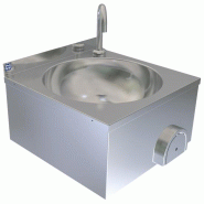 Lave-mains mural inox commande genou diamètre 340 mm et 400 x 400 x... - PGLC0001/B Lave-mains mural inox commande genou diamètre 340 mm et 400 x 400 x... - PGLC0001/B