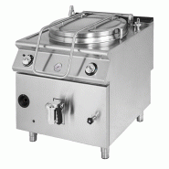 Marmite gaz, chauffe indirecte, capacité 100 litres 800x900x870 mm - VIRTUS - 4068875006721