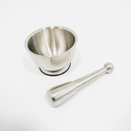 Mortier + Pilon Inox 12X8 Cm - 5601316774279