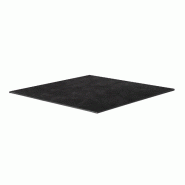 Oviala Business Plateau de table stratifié 60x60 cm ardoise - gris 113418