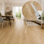 Pavimentos Arquiservi Sol vinyle PVC AUTOCOLLANT (2,5 m²) Chêne Classique Doré Mat (1,8 mm) - marron plastique polypropylène 8435760604786
