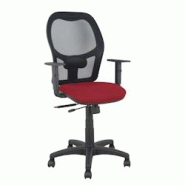 Piqueras y Crespo Silla Alocén traslack malla negra asiento bali granate brazos regulables - rouge multi-matériau 345TKM840B933B10CRN Piqueras y Crespo Silla Alocén traslack malla negra asiento bali granate brazos regulables - rouge multi-matériau 345TKM840B933B10CRN