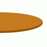 Restootab Plateau Ø70 couleur ocre maggese - marron Bois manufacturé PL-R70M-MAGG Restootab Plateau Ø70 couleur ocre maggese - marron Bois manufacturé PL-R70M-MAGG