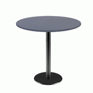 RestooTab - Table Rome Ø80cm bleu fes fenix - bleu Bois manufacturé TB-ROM-R80M-BL.FES
